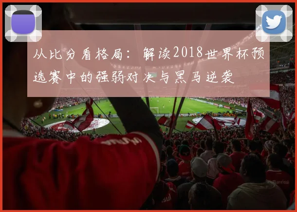 从比分看格局：解读2018世界杯预选赛中的强弱对决与黑马逆袭